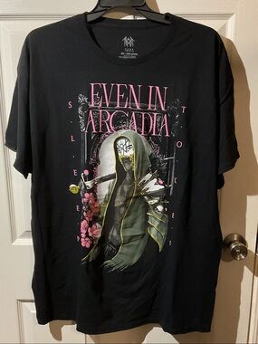 Sleep Token Even In Arcadia Black Graphic Short-Sleeve Tee